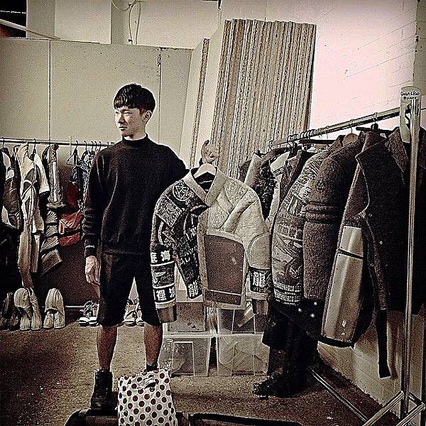 黃山料與設計作品合照