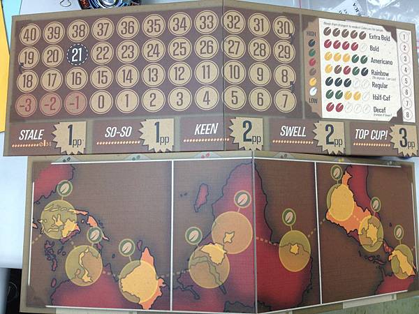 兩張美術和質感也都相當讚的遊戲圖板。