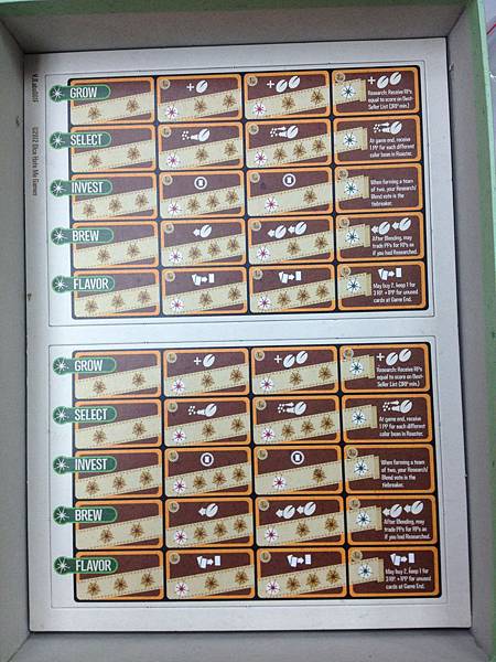 接著下面放的是每位玩家的遊戲板吧。