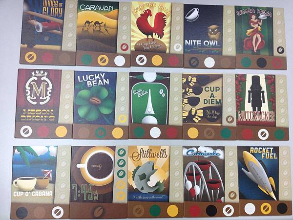 隨手拿15塊板塊拍個照，展示一下這遊戲的美術實力，哈！