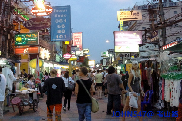 考山路Khao San Road 泰國曼谷拷山路(考桑路)16