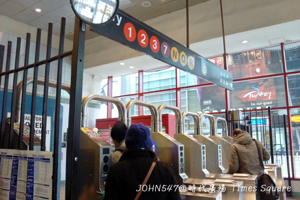 紐約觀光景點 紐約時代廣場 搭地鐵 subway4 紐約觀光景點 紐約時代廣場 搭地鐵 subway4