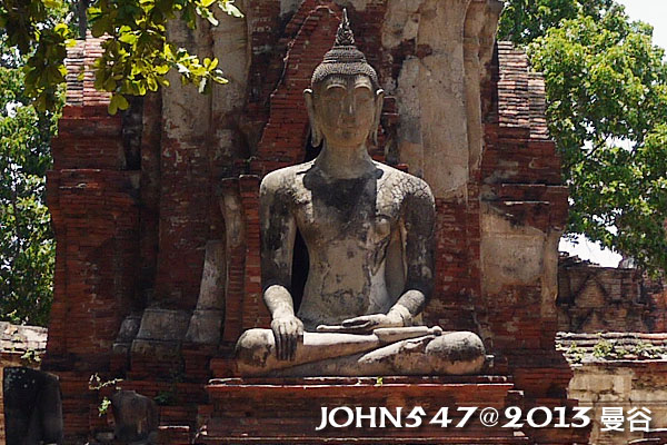泰國 大城 Ayutthaya 阿育塔亞-14.瑪哈泰寺 Wat Mahathat4