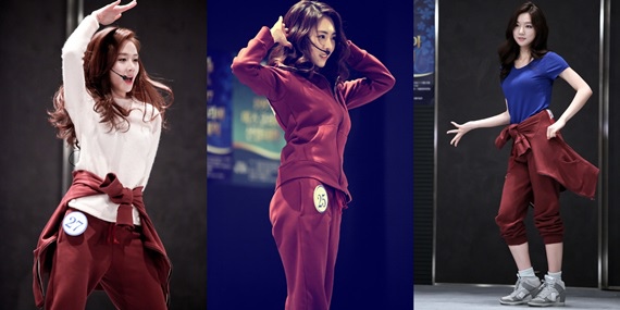 《Miss Korea》舞蹈中的李妍熙 即使穿著體育服也無法掩蓋的好身材