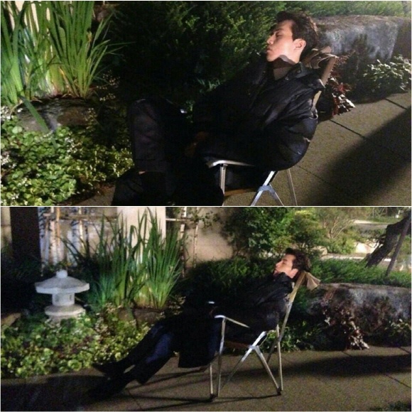 「Hotel King」李棟旭，拍攝現場 抽空小睡的鬥魂精神..與眾不同的演技「熱情」