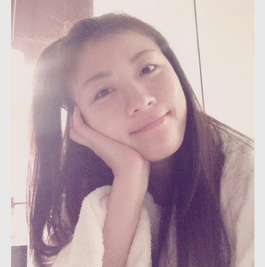 河智苑素顏照公開 「女神依舊」