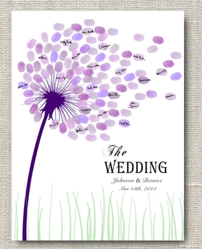 [喜喜] 婚礼签名来个不一样的指印树-第last页-结