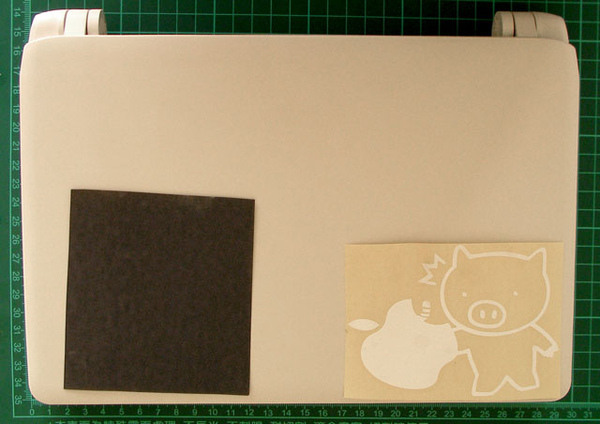 割好的卡典西德與1200砂紙