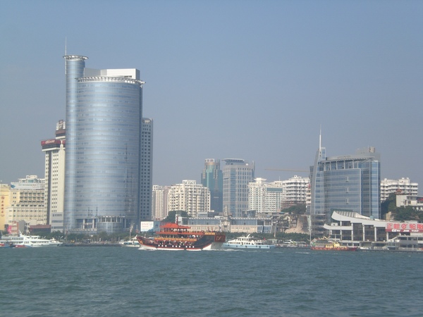 view fom Gulanyu island view fom Gulanyu island