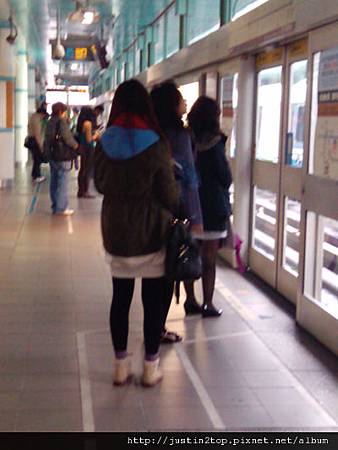 2011冬至的捷運站