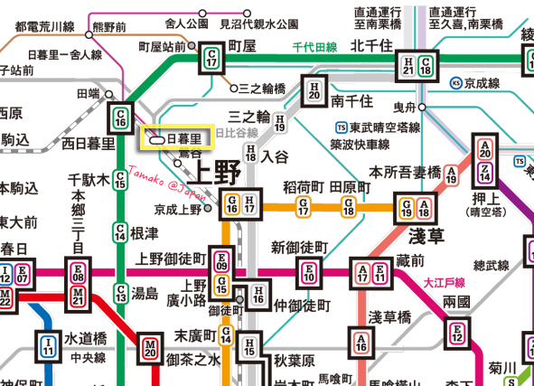 「日暮里」的圖片搜尋結果