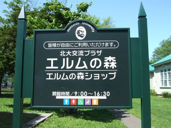 裡面還有販售北海道大學的紀念品