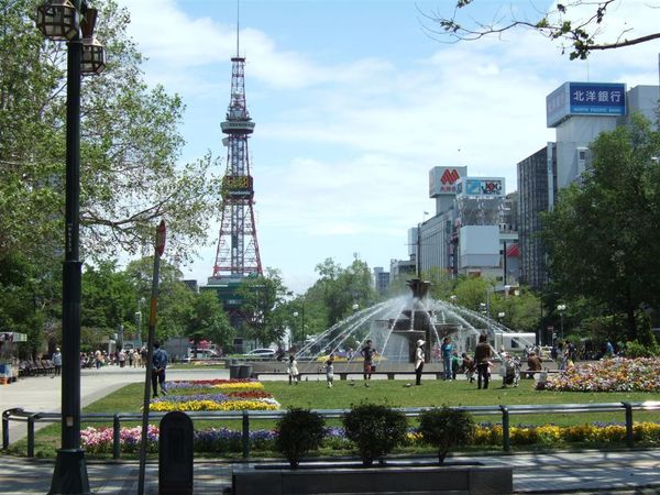 遙遠的札幌電視塔