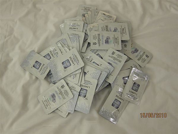 驚人的試用包數量