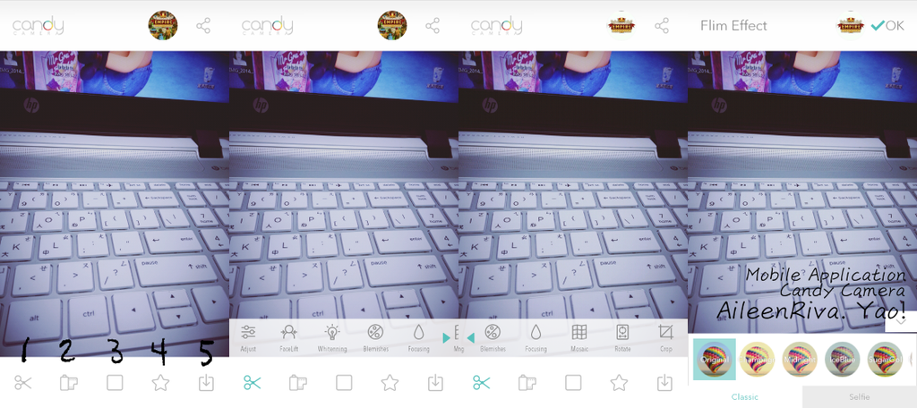 8 【APP】拍照後製用這個就對了! - Candy camera
