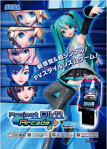 初音ミク Project DIVA Arcade♪場測 初音ミク Project DIVA Arcade♪場測