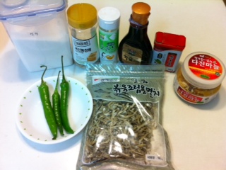 蒜味青阳辣椒炒鳀鱼()+@+韩国媳妇凯莉之料理