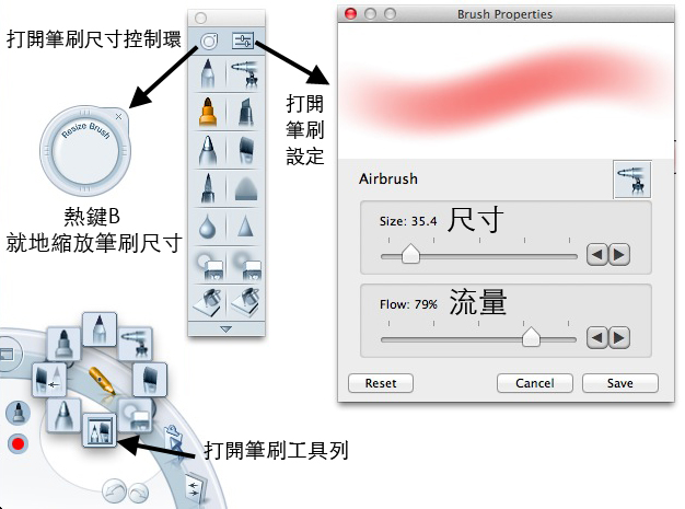 產品數位設計草圖繪製教學(二)﹣軟體界面簡介 Autodesk Sketchbook Pro | Jianyou in Milan 17 Screen Shot 2012-06-25 at 下午6.41.33