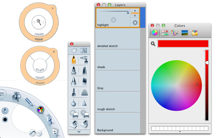 產品數位設計草圖繪製教學(二)﹣軟體界面簡介 Autodesk Sketchbook Pro | Jianyou in Milan 9 Screen Shot 2012-06-26 at 下午1.07.46