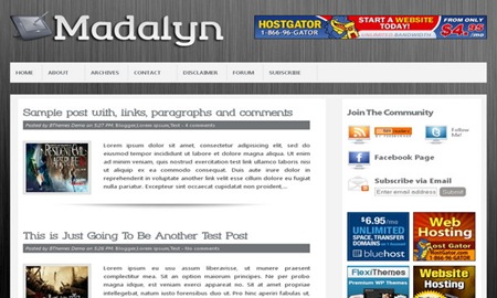 Madalyn Blogger Template Madalyn Blogger Template