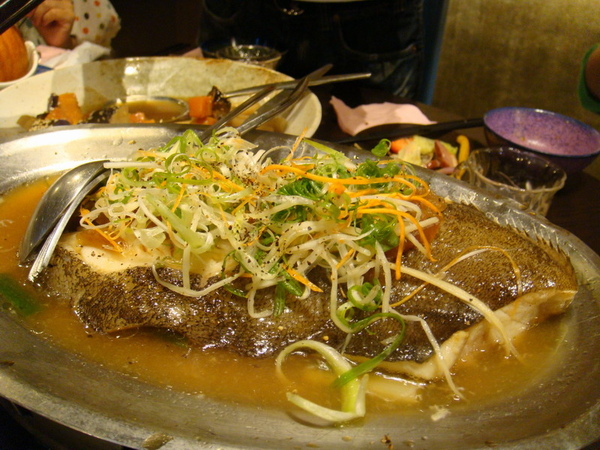 豆蒄-清蒸鮮鱈魚
