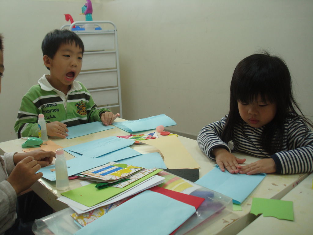 哇要做信封了! 哇要做信封了!