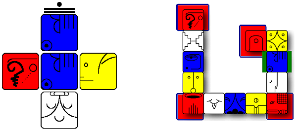 KIN 167 藍色光譜的手，地球波。