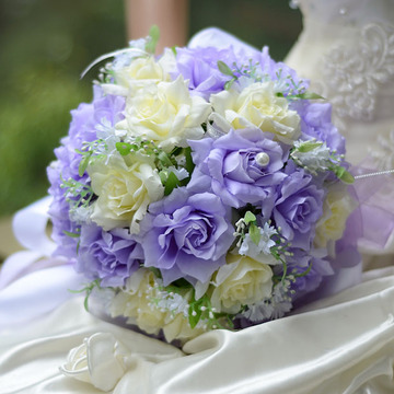 拍照道具-新娘捧花