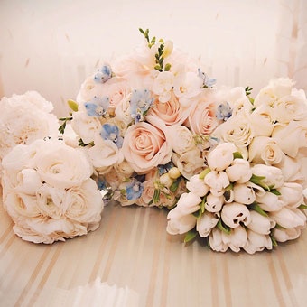 婚紗拍攝道具-新娘捧花