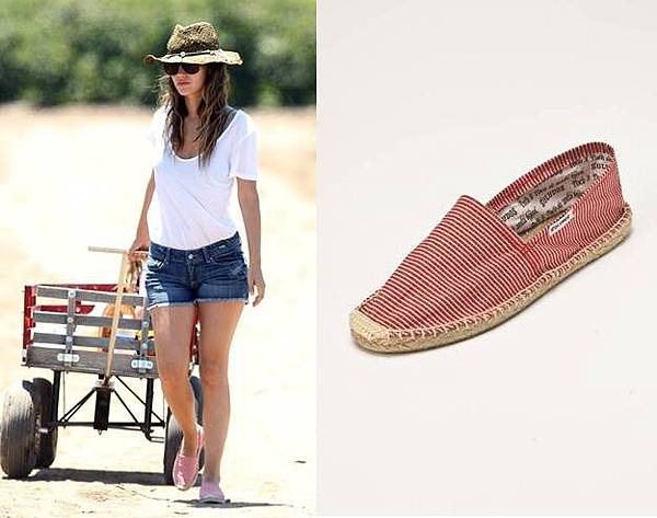 Rachel Bilson in Soludos