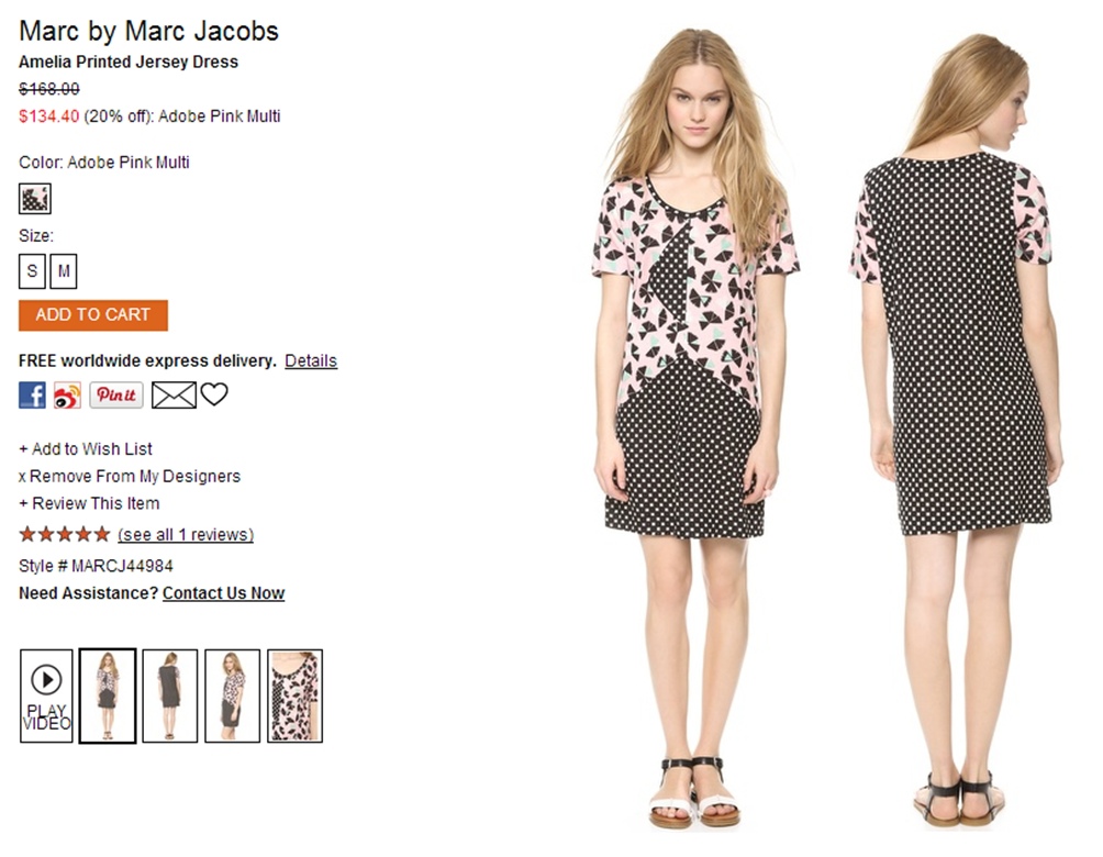 Marc by Marc Jacobs Amelia Printed Jersey Dress   SHOPBOP-horz.jpg