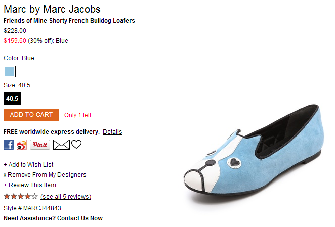 Marc by Marc Jacobs Friends of Mine Shorty French Bulldog Loafers   SHOPBOP.png