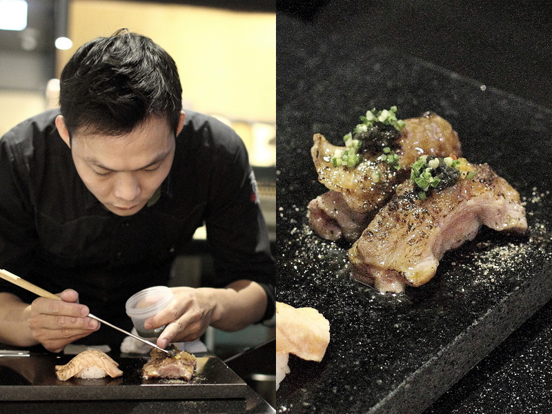 炙燒牛肉佐松露