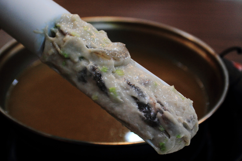 高雄前金區自強路-牛老大涮牛肉-蝦仁漿