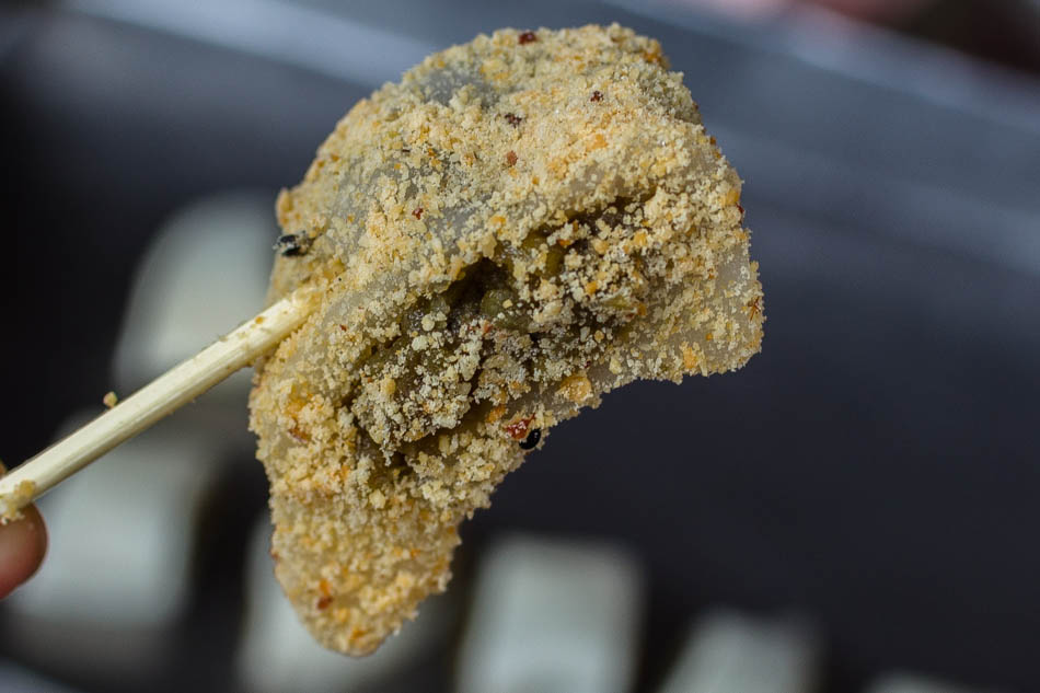彰化美食-鹿港阿婆麻糬+阿全豬血麵線加腸