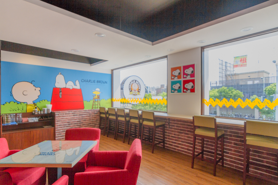 Charlie Brown Café Taiwan查理布朗台灣店-環境篇