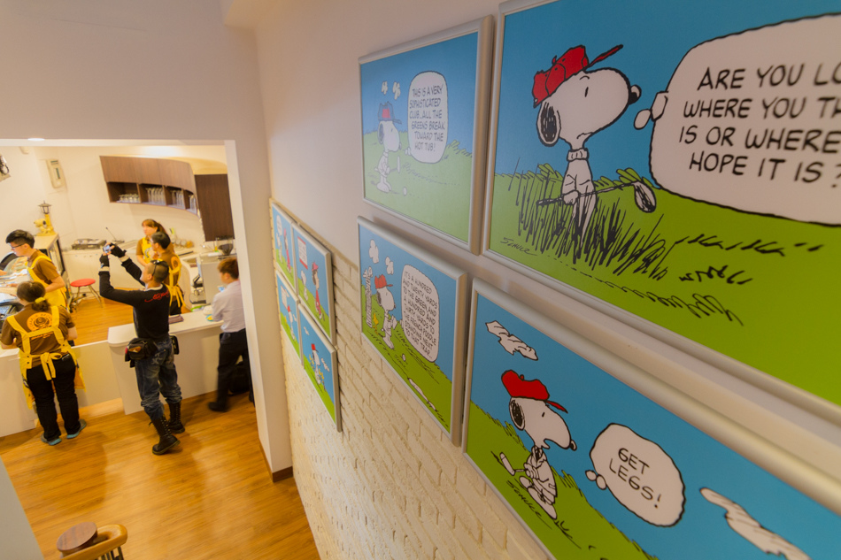 Charlie Brown Café Taiwan查理布朗台灣店-環境篇