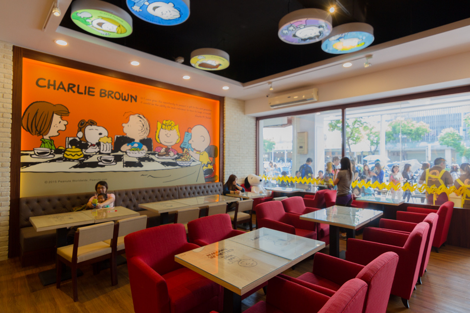 Charlie Brown Café Taiwan查理布朗台灣店-環境篇