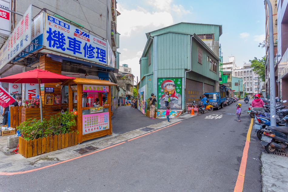 台中旅遊 - 台中動漫彩繪街 台中旅遊 - 台中動漫彩繪街