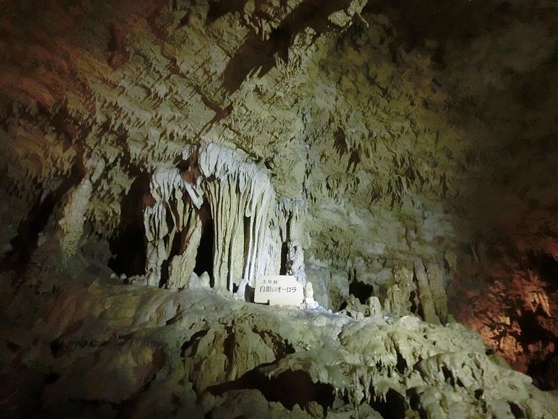 沖繩玉泉洞鐘乳石