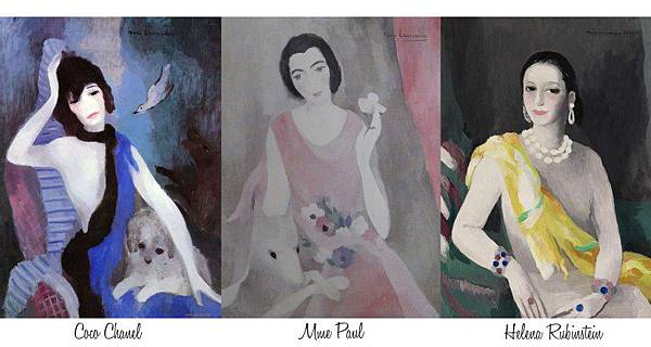 marie-laurencin-portrait-coco-chanel-helena-rubinstein-madame-paul-art-annc3a9es-folles