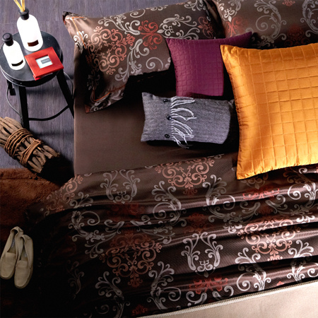 Claudek Perlina緹花四件式床組-N140