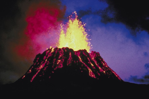 火山爆發