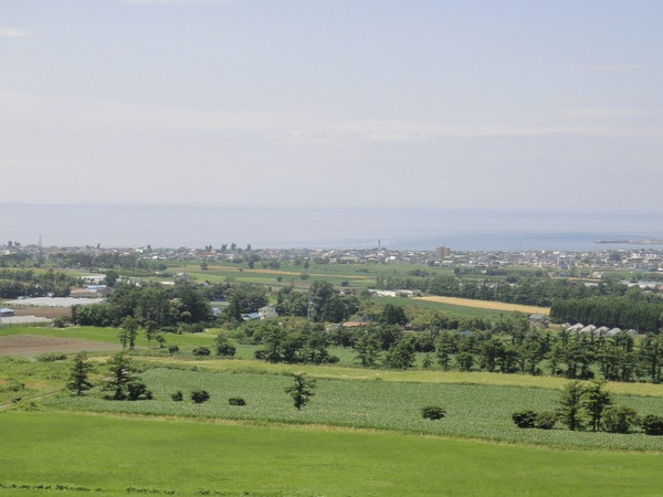 可以遠眺伊達市街和噴火灣