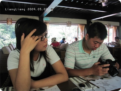 米阿姨今天算是拿照以後第一次上路