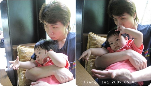 其實靚靚很愛睏...一直不耐煩