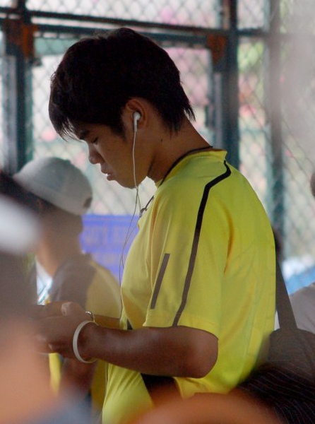 感謝THITA媽媽幫我照的這張~有夠帥的拉~哈哈