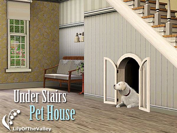 Lily_under_stairs_pet_house1.jpg Lily_under_stairs_pet_house1.jpg