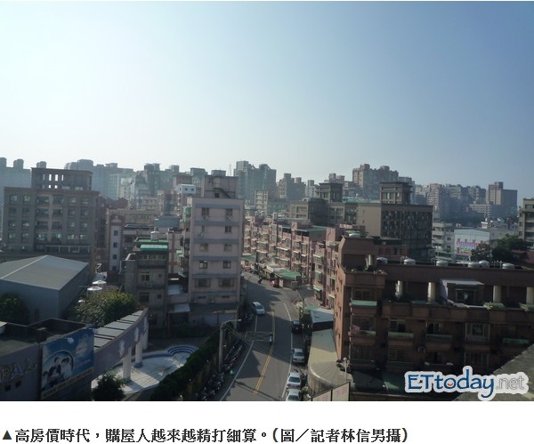 公寓、大樓價差近3成6 1500萬即可入住台北市