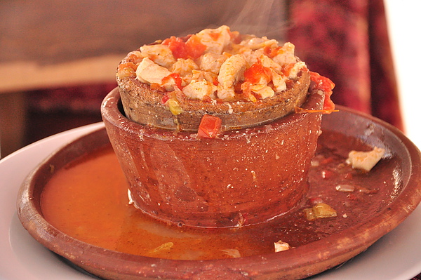 湯汁都溢出來啦